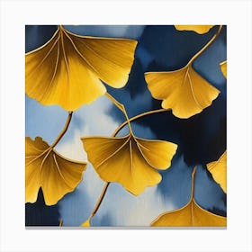 Ginkgo Leaves 26 Canvas Print
