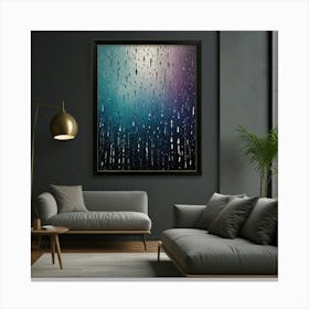 Raindrops Canvas Print