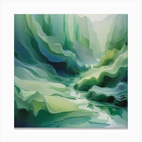 'River' 8 Canvas Print