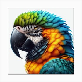 Macaw Canvas Print