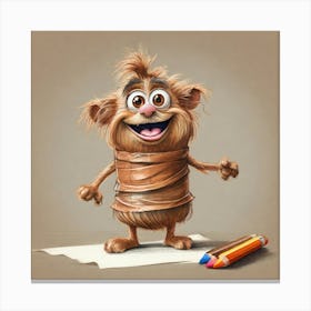 Troll 1 Canvas Print