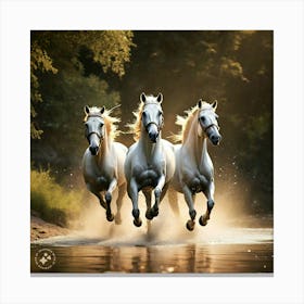 3 Trojans Canvas Print