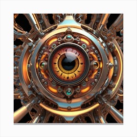 Eye Of The Machine 1 Canvas Print