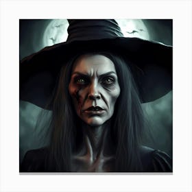 The Sinister Spellcaster Canvas Print