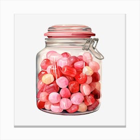 Jar Of Candy 13 Canvas Print