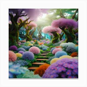 Fairy Garden 2 Canvas Print