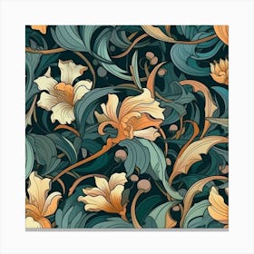Floral Pattern 3 Canvas Print