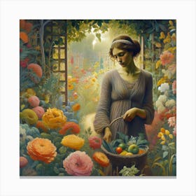 Gardener'S Life Canvas Print