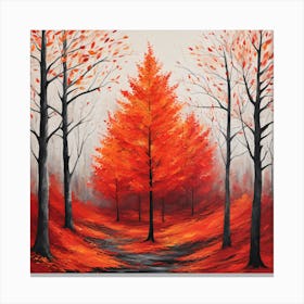 Autumn Trees 1 Canvas Print