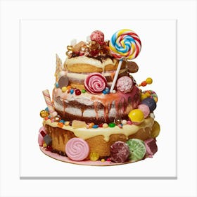 Cake4 Canvas Print