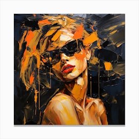 'Sunshine Girl' Canvas Print