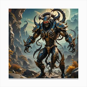 Demon Canvas Print