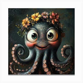 Octopus 20 Canvas Print