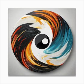 Yin Yang 3 Canvas Print