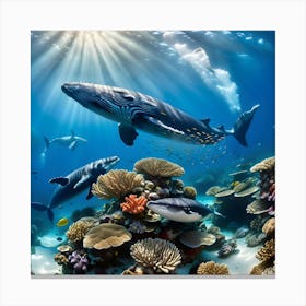 Great Barrier Reef Canvas Print