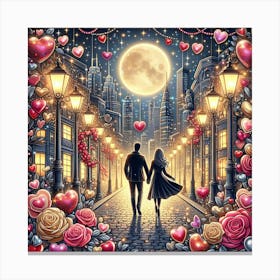 Valentine'S Day 4 Canvas Print