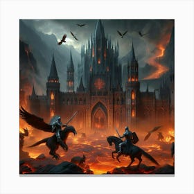 Dark Knights Canvas Print