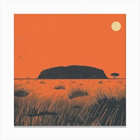 Ayers Rock Canvas Print