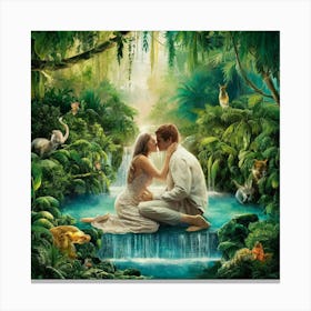 Jungle Book 1 Canvas Print