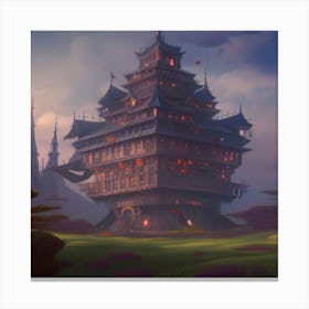 Chinese Palace 1 Canvas Print