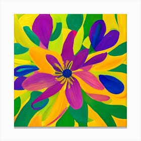 Purple Flower Canvas Print