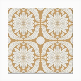 Floral Pattern Vector Canvas Print