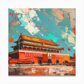 Forbidden City Canvas Print