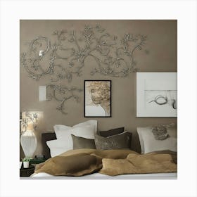 Bedroom Wall Art Canvas Print