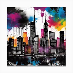 New York City Skyline 74 Canvas Print