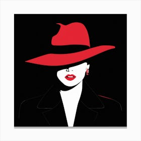 Red Hat Canvas Print