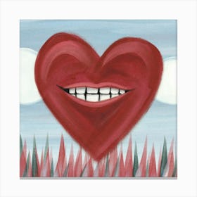 Happy Heart Canvas Print