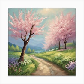 Cherry Blossoms Canvas Print