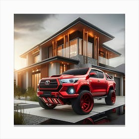 Toyota Tacoma 3 Canvas Print