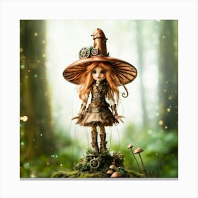 Little fairy doll 3 Canvas Print