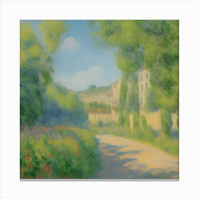 Road To Rome Canvas Print