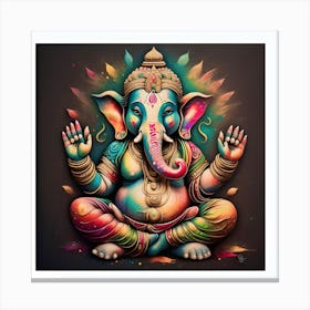 Ganesha Canvas Print