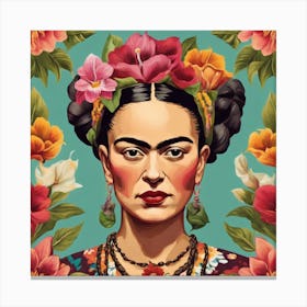 Frida Kahlo 52 Canvas Print