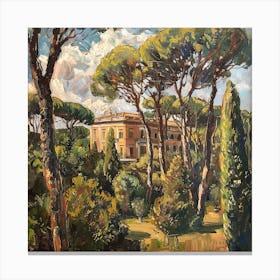 Villa Borghese Rome Series 2022 Canvas Print