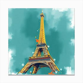 Eiffel Tower 7 Canvas Print