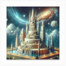 Castle Of The Stars Canvas Print