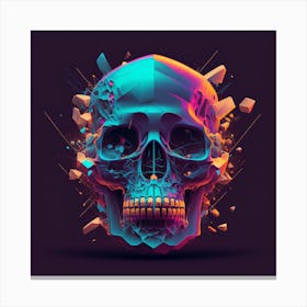 Skull Art 3 Canvas Print