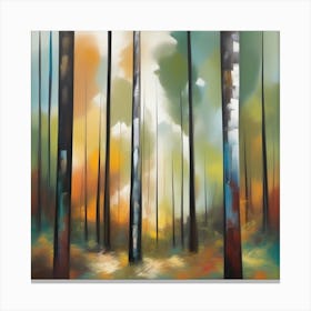 'The Forest' 3 Canvas Print
