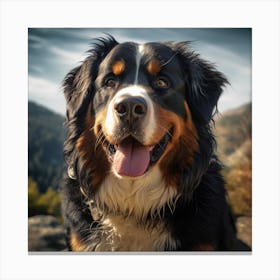 Bernese Mountain Dog 2 Canvas Print