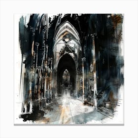 St Martin'S Cathedral Canvas Print