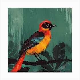 Colorful Bird Canvas Print