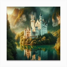 Neuschwanstein Castle Canvas Print