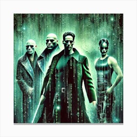 Matrix poster Toile