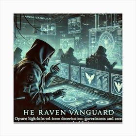 Raven Vanguard High Level Discretion Secrecy Canvas Print