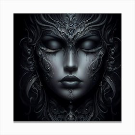 Ethereal Face Canvas Print