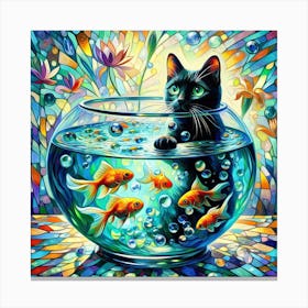 The Dream of the Goldfish Bowl 1 Canvas Print